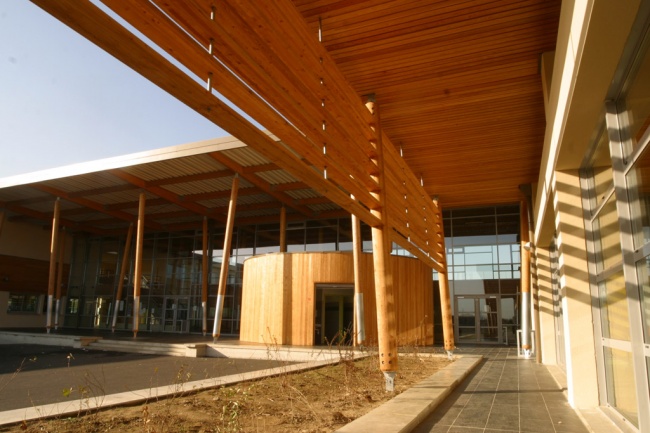 Construction d'un collège 700 HQE avec restauration et terrains de sport à Aussonne (31)